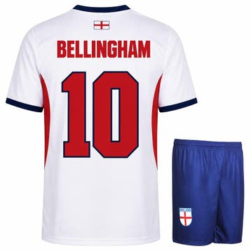 Kingdo Engeland Voetbaltenue Bellingham Thuis - Kind en, Sport en Fitness, Verzenden, Nieuw, Bal