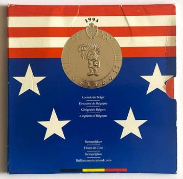 FIFA - USA´94 - moedas da Bélgica de 1994 - Munt, Collections