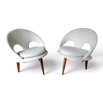 Velledalen lenestolfabrikk - Chaise longue (2) - Bois, Antiek en Kunst