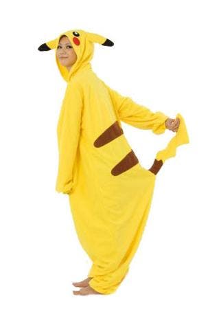 Onesie Pikachu Pokemon Pak Kostuum S-M Pikachupak Jumpsuit H, Ophalen of Verzenden, Nieuw