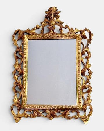 Miroir trumeau - Bois doré, Antiquités & Art