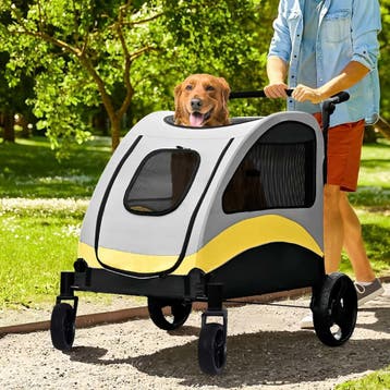 Hondebuggy XXL 600D | Tweede kansje | OP = OP voor deze p..., Dieren en Toebehoren, Verzenden, Zo goed als nieuw