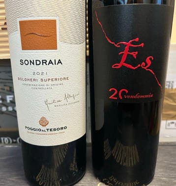 2021 Sondraia Poggio al Tesoro & 2023 Es Gianfranco Fino -, Nieuw