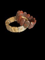 Jaspis armband - Hoogte: 2 cm - Breedte: 7 cm- 140 g - (2)