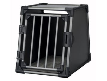 Trixie Aluminium Vervoersbox M - Reisbench Hond -, Verzenden, Zo goed als nieuw