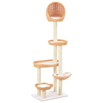 vidaXL Kattenkrabpaal met sisal krabpaal natuurlijk, Verzenden