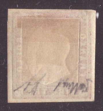 Anciens états italiens - Sardaigne 1861 - 3 lires, cuivre,
