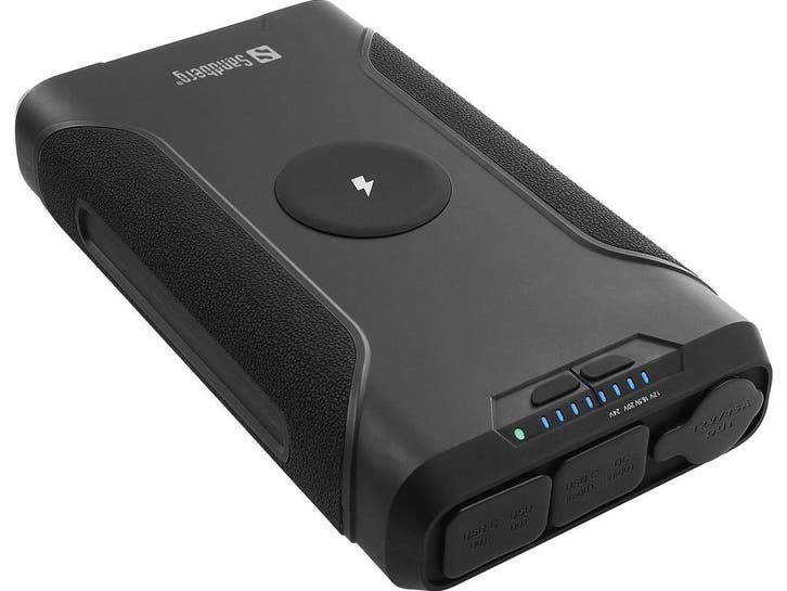 Sandberg Survivor Powerbank 7in1 - 72000, Télécoms, Batteries externes, Enlèvement ou Envoi
