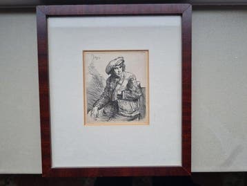 Rembrandt van Rijn (1606–1669), after - Zittende jongeman