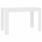 Bewerkt Hout Tafel Wit | Tweede Kansje | OP = OP! (eettafel), Antiek en Kunst, Verzenden