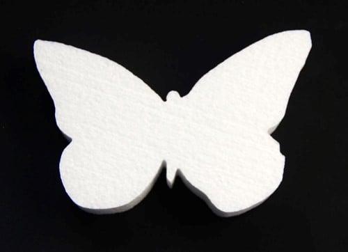 Styropor Piepschuim Isimo Vlinder Middel 30 cm, Hobby en Vrije tijd, Knutselen, Nieuw