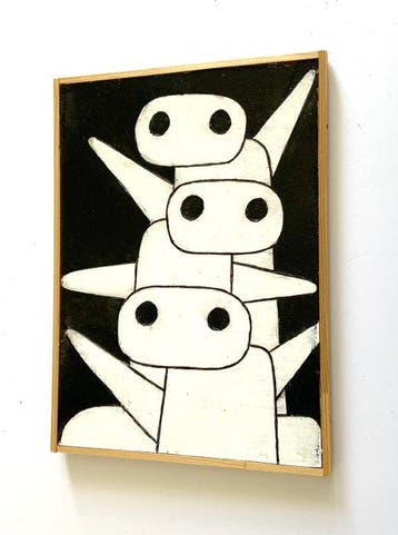 Paulus Noomen - Together, Antiek en Kunst, Kunst | Schilderijen | Modern