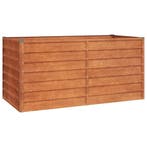 Plantenbak 160cm Cortenstaal | Retour deal 34% korting, 100 cm of meer, Verzenden, Zo goed als nieuw, Metaal