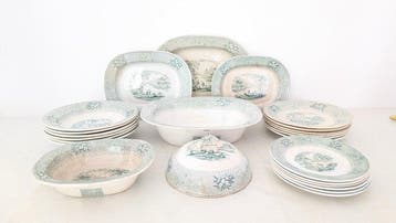 John Carr & Sons - Tafelservies (24) - Gem - Keramiek -