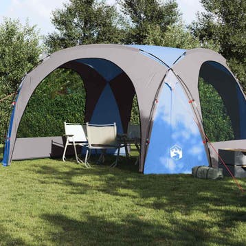 vidaXL Partytent waterdicht blauw, Verzenden, Nieuw