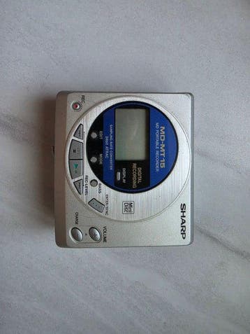 Sharp - MD-MT15 Draagbare minidisc speler-recorder, Nieuw