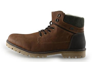 Rieker Veterboots in maat 43 Bruin, Bruin, Verzenden, Boots, Zo goed als nieuw
