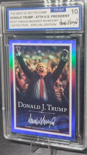 DONALD TRUMP 47th U.S. President - 1 Card, Nieuw