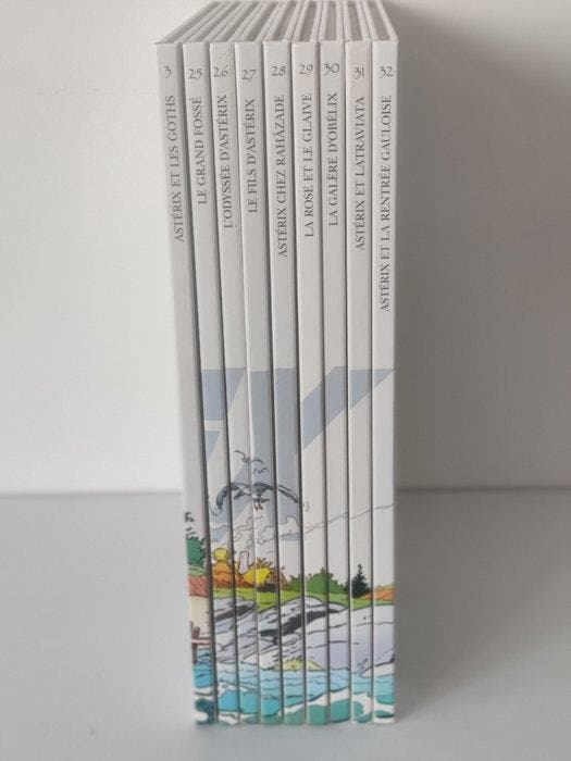 Asterix - La Grande Collection T3 + T25 à T32 - 9x C - 9, Boeken, Stripverhalen