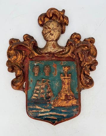 Decoratief ornament - Santander - Spanje - heraldische