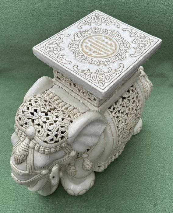 Vintage - Table dappoint - Céramique - Une pièce maîtresse, Antiek en Kunst, Kunst | Designobjecten