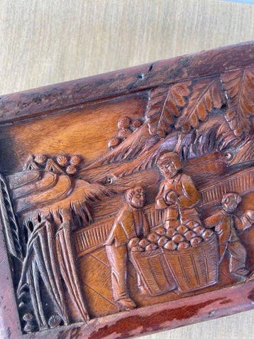 Sieradendoos (2) - Vintage - Hout