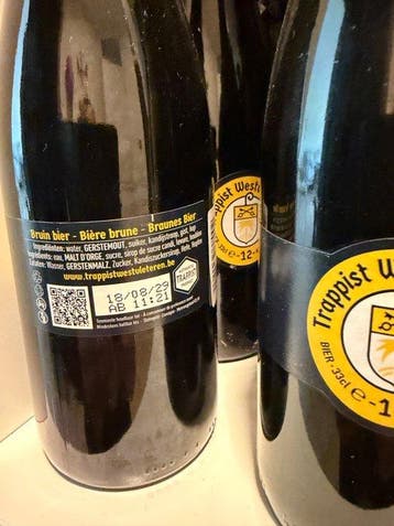 Westvleteren - twaalf - 33cl - 12 flessen, Verzamelen, Nieuw
