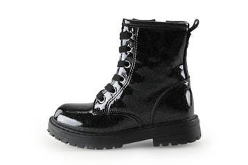 Nelson Veterboots Meisjes in maat 26 Zwart, Kinderen en Baby's, Verzenden, Jongen of Meisje, Schoenen, Zo goed als nieuw