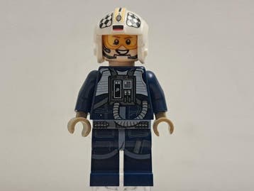 Lego Minifiguur - Star Wars - 7x Rebel Pilot / crew, Nieuw