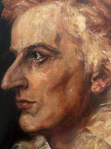 Hermann Torggler (1878-1939), Attribué(e) à - Ritratto di