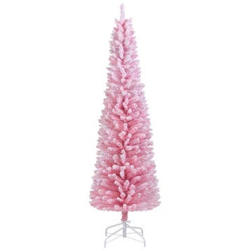 2dekans | Coast Roze Kunstkerstboom 180 cm – Slanke, Diversen, Kerst, Ophalen of Verzenden, Nieuw