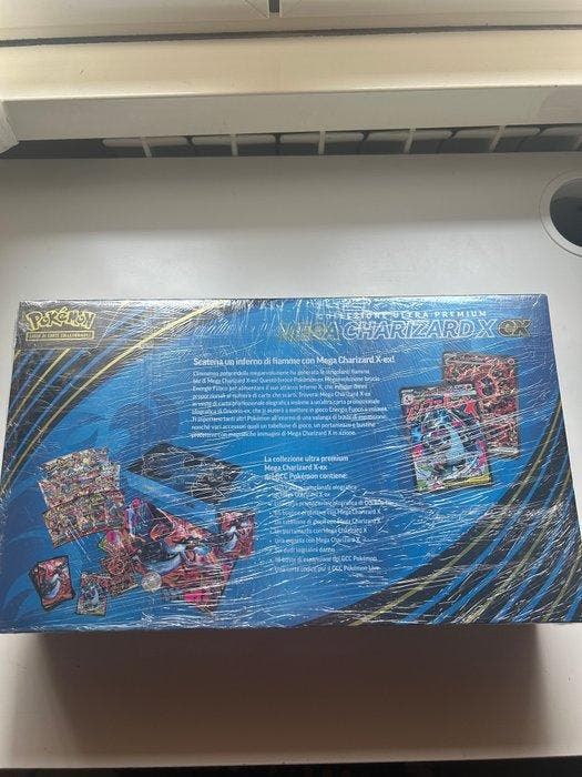 Pokémon - 1 Elite trainer box - UPC fiamme spettrali mega, Hobby en Vrije tijd, Verzamelkaartspellen | Pokémon