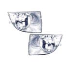 Phares Antibrouillard Pour Skoda Fabia 07-09, Verzenden
