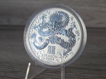 Australië. 1 Dollar 2024 Lunar III, Year of the Dragon 1 oz