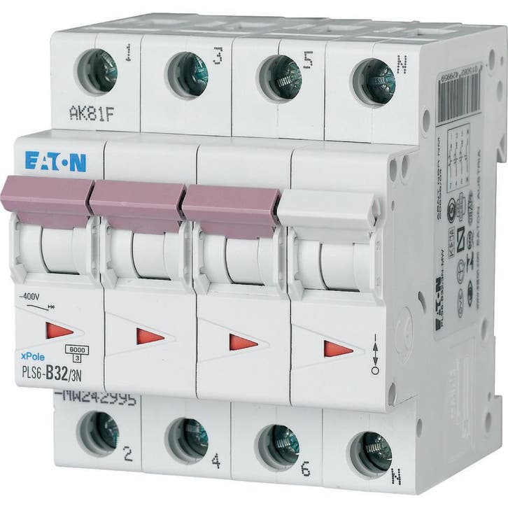 Disjoncteur EATON INDUSTRIES PLS - 242995, Bricolage & Construction, Électricité & Câbles, Envoi