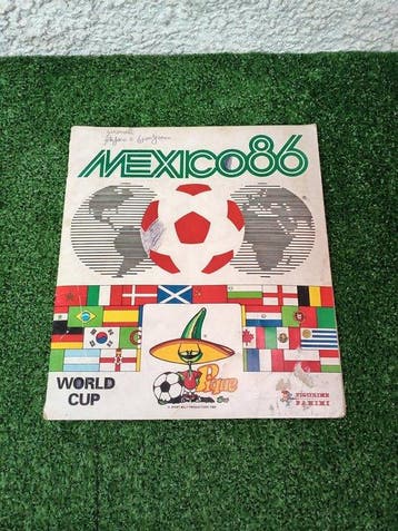 1986 Panini World Cup Mexixo - 1 Incompleet album - Good