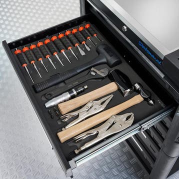 Smoos 22-delige hamerset, beitelset, pendrijverset met, Doe-het-zelf en Bouw, Ophalen of Verzenden, Nieuw