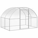 vidaXL Kippenren 3x2x2 m gegalvaniseerd staal, Verzenden, Nieuw
