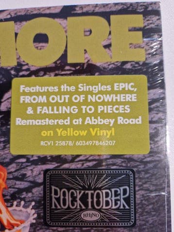Faith No More - The Real Thing - Yellow vinyl - LP - Vinyle, Nieuw in verpakking