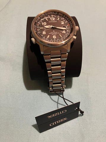 Citizen - Radiocontrollato Pilot CB0240-88E - Sans prix de