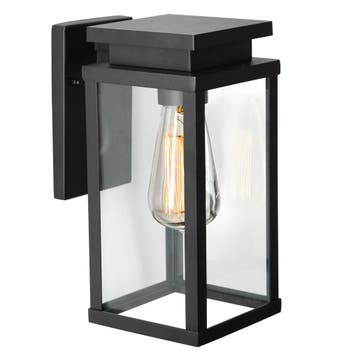 Strak & modern Jersey Muurlamp Zwart Large met LED, Verzenden