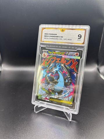 Pokémon - 1 Graded card - Mega Charizard X #023 Full art -