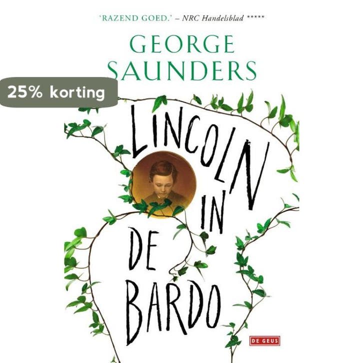 Lincoln in de bardo 9789044540925 George Saunders, Boeken, Romans, Zo goed als nieuw, Verzenden