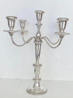 Empire Sterling - Candélabre - Argent 925 - Bougeoirs en, Antiquités & Art