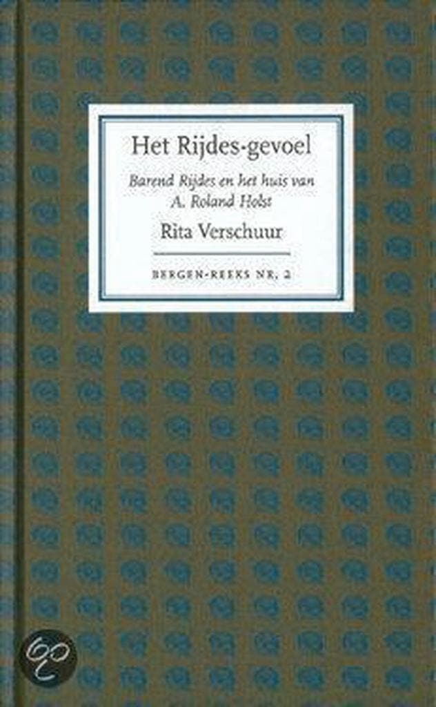Het Rijdes-gevoel / Bergen-reeks / 2 9789076927732, Livres, Littérature, Envoi