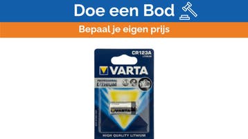 Bieden: Varta Professional CR123A 3V Lithium, Watersport en Boten, Ophalen of Verzenden, Nieuw