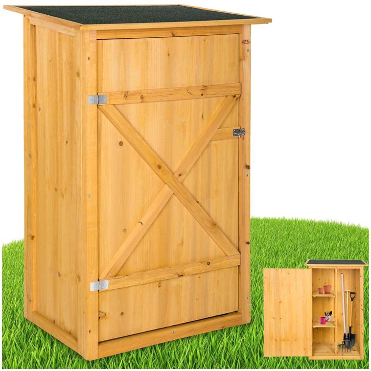 Tuinkast Taman met vlak dak - bruin, Tuin en Terras, Tuinhuizen, Verzenden