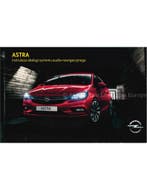 2017 OPEL ASTRA AUDIO & NAVIGATIESYSTEEM INSTRUCTIEBOEKJE