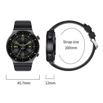 Smartwatch met Hartmonitor en Zuurstofmeter - Sport Health, Verzenden, Nieuw, Lige