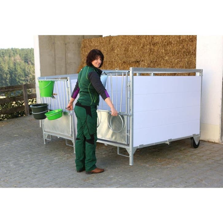Kalverbox groot mod. 2017 160 x 100 cm - kerbl, Articles professionnels, Agriculture | Aliments pour bétail